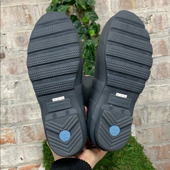 NIB Hunter Original Short Boot Dark Slate - Picture 7 of 8